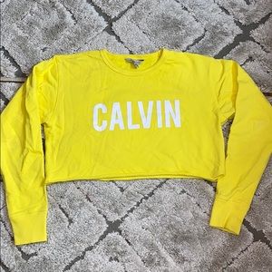 CALVIN Calvin Klein Cropped Crewneck